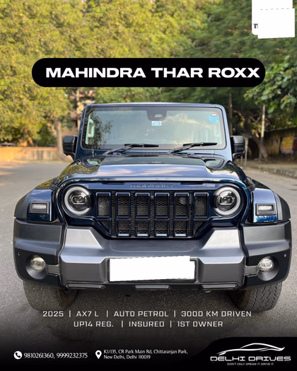 2025 Mahindra Mahindra Thar ROXX